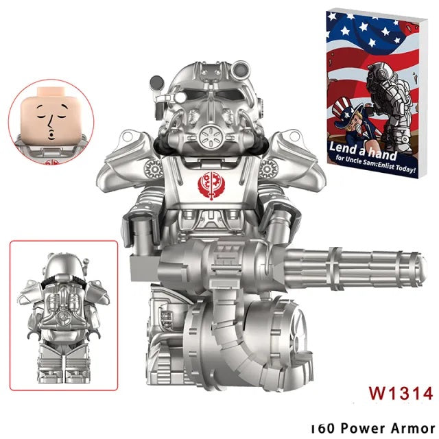 T60 Power Armor Silver (Online Only)