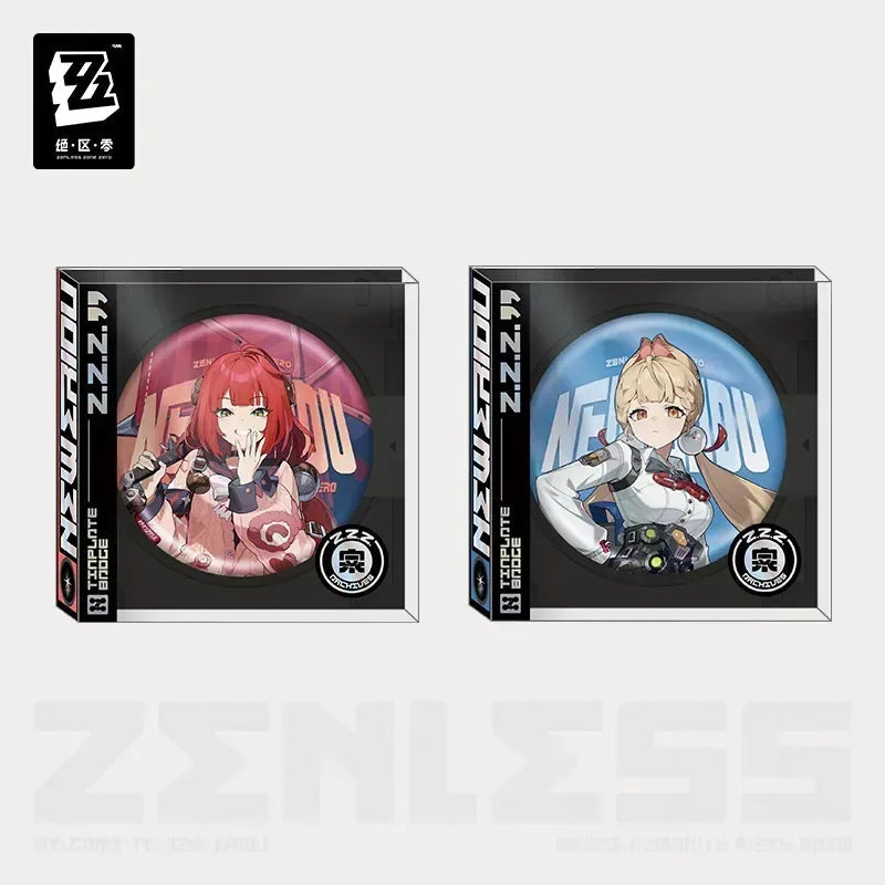 Zenless Zone Zero Artwork Series Tinplate Badge Spook Shack (ONLINE ORDER ONLY)