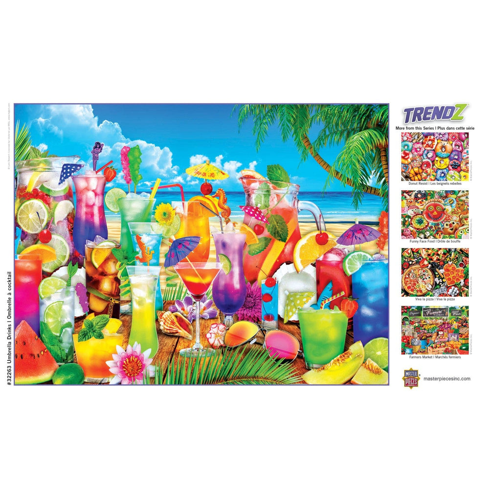 Trendz - Umbrella Drinks 300 Piece EZ Grip Jigsaw Puzzle (ONLINE ORDER ONLY)