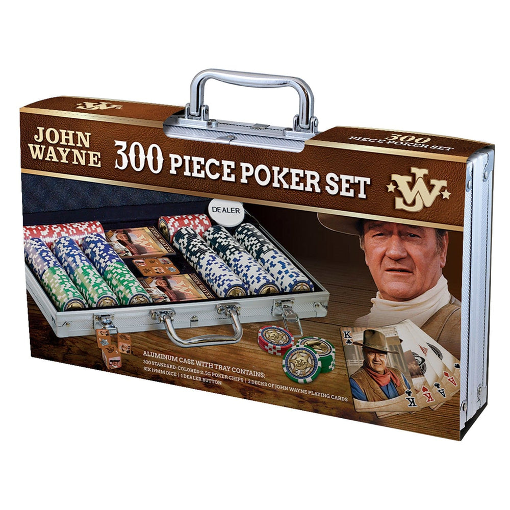 John Wayne 300 Piece Poker Set (ONLINE ORDER ONLY)