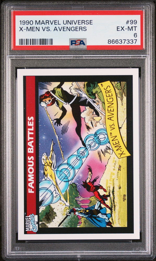 1990 MARVEL UNIVERSE X-MEN VS. AVENGERS  #99 - PSA 6 (Online Order Only)