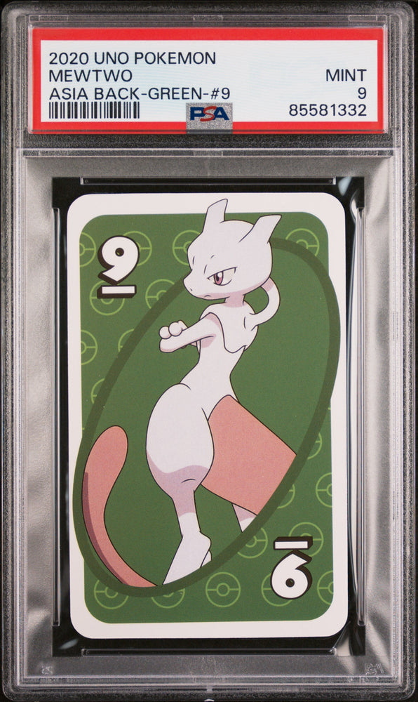 2020 UNO POKEMON MEWTWO # -  PSA  9 (Online Order Only)