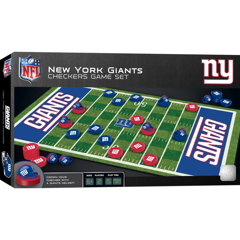 New York Giants Checkers Board Game (ONLINE ORDER ONLY)