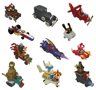 Wacky Races: The Board Game - Deluxe Kickstarter Edition