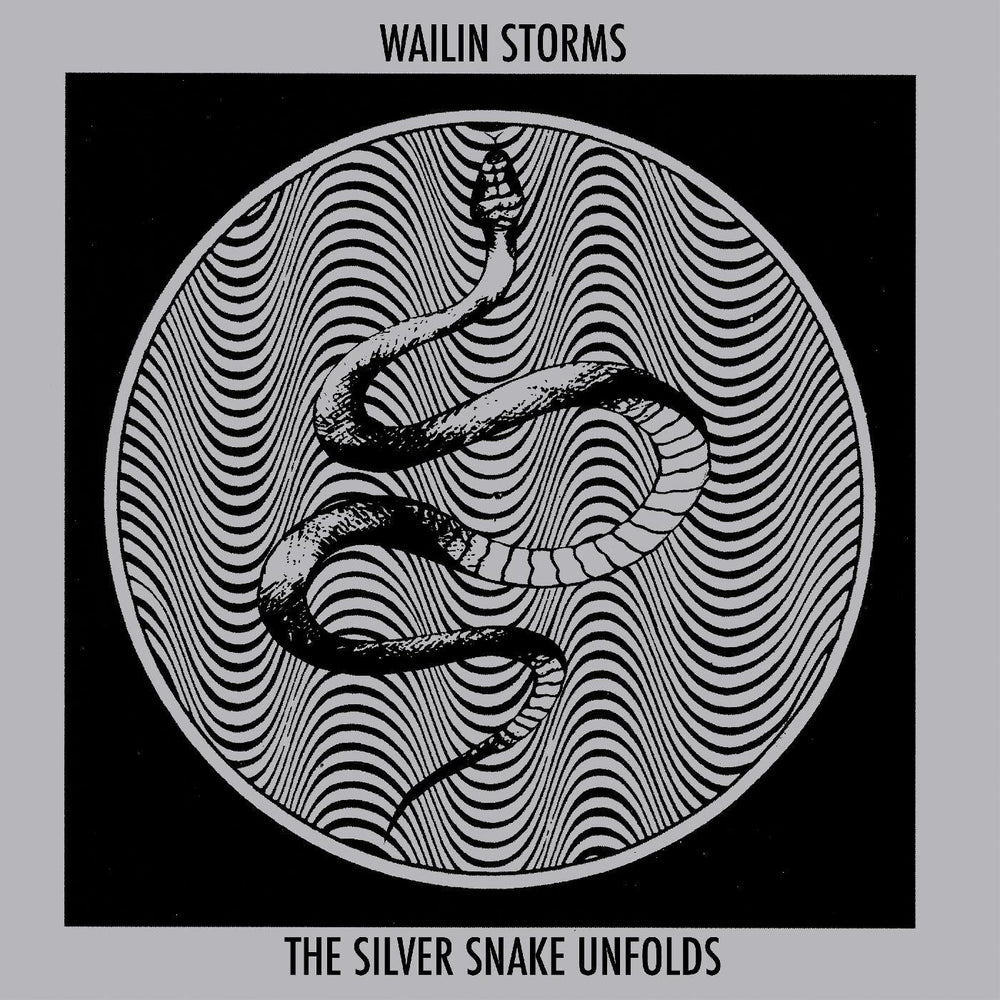 Wailin Storms - The Silver Snake Unfolds (CLEAR WITH BLUE COLOR-IN-COLOR VINYL) [Vinyl] (ONLINE ORDER ONLY)