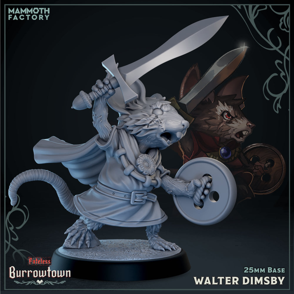 Walter Dimsby (Male Jerbeen Fighter) (ONLINE ORDER ONLY)