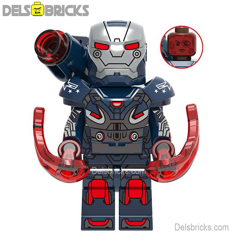 War Machine Lego Marvel Custom Minifigures (ONLINE ORDER ONLY)
