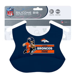 Denver Broncos - NFL Silicone Bib (ONLINE ORDER ONLY)