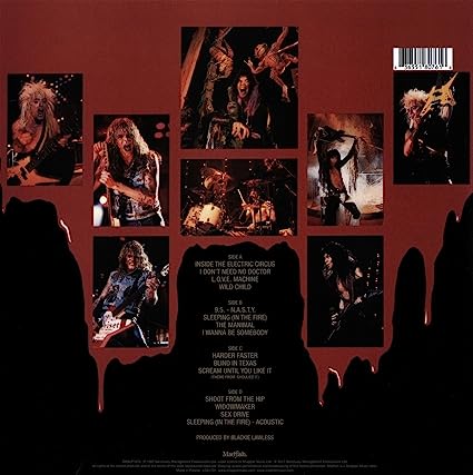W.A.S.P. - Live...In The Raw [Import] (2 Lp's) [Vinyl] (ONLINE ORDER ONLY)