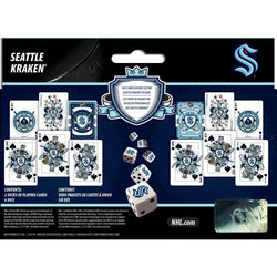 Seattle Kraken - 2-Pack Playing Cards & Dice Set (ONLINE ORDER ONLY)