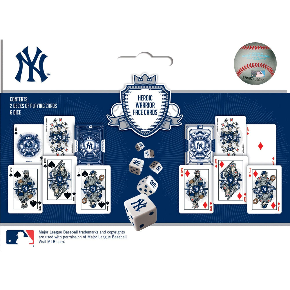 New York Yankees - 2-Pack Playing Cards & Dice Set (ONLINE ORDER ONLY)
