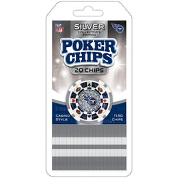 Tennessee Titans 20 Piece Poker Chips (ONLINE ORDER ONLY)
