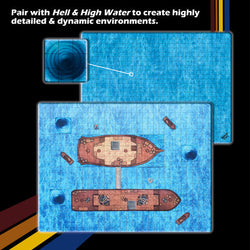 Dungeon Craft: Battle Maps - Ocean Pack (ONLINE ORDER ONLY)