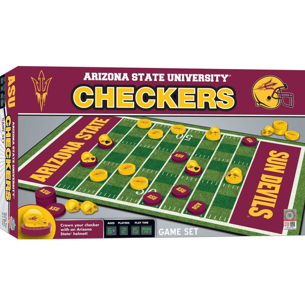 Arizona State Sun Devils Checkers Board Game (ONLINE ORDER ONLY)