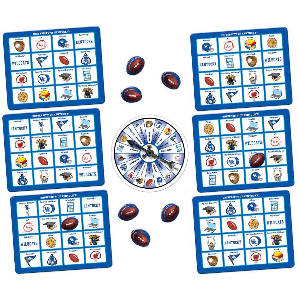 Kentucky Wildcats NCAA Bingo Game (ONLINE ORDER ONLY)