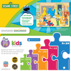 Sesame Street - School Time 24 Piece Jigsaw Puzzle