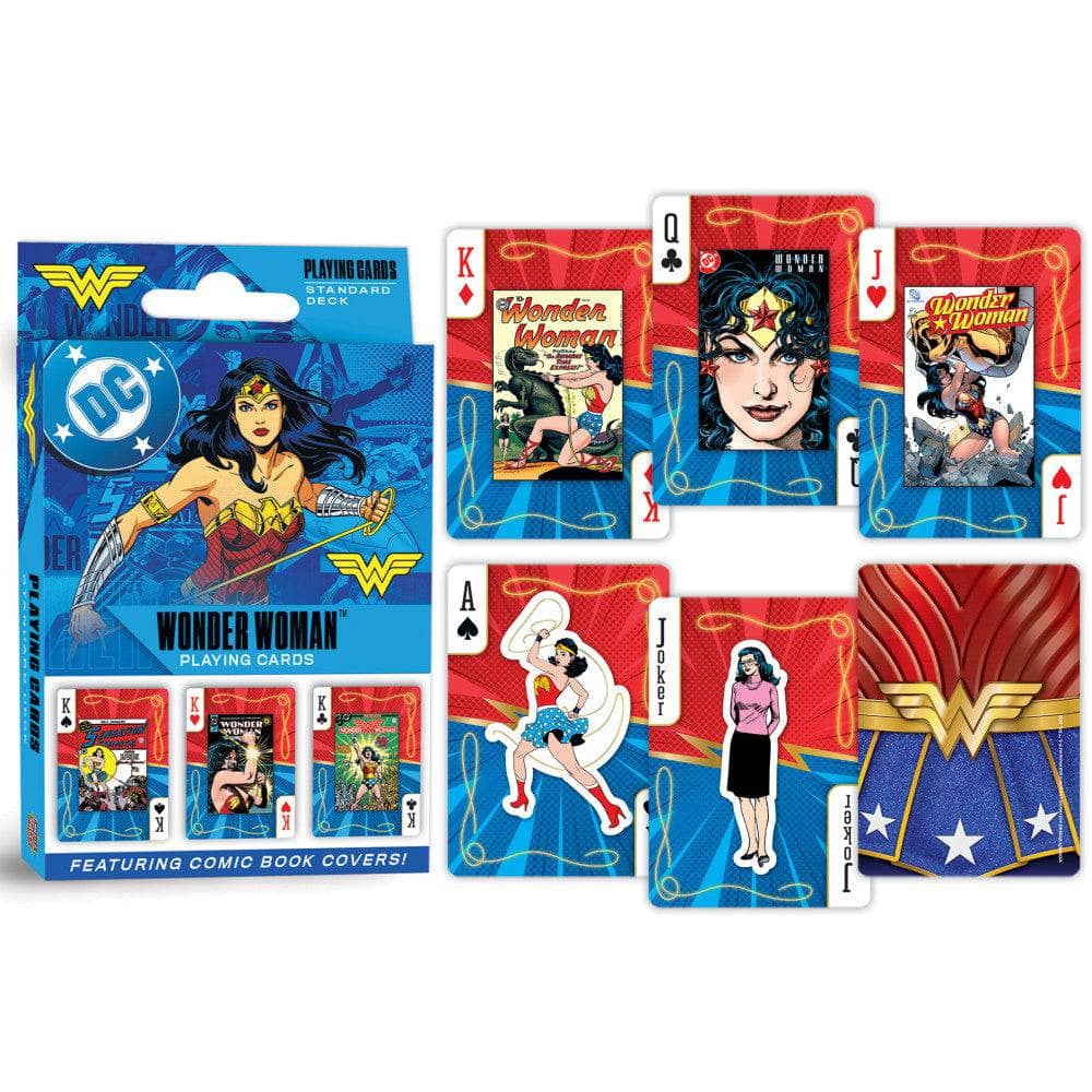 Wonder Woman Playing Cards - 54 Card Deck (ONLINE ORDER ONLY)