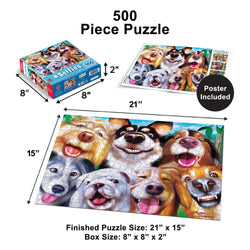 Selfies - Say Treats! 500 Piece Jigsaw Puzzle