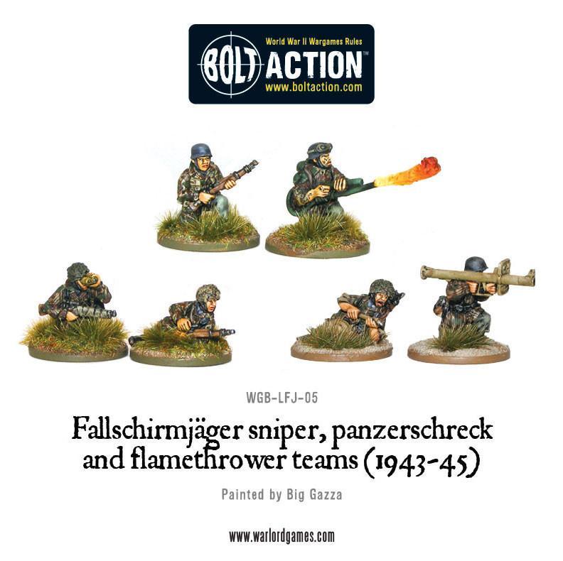 Bolt Action: WWII German Fallschirmjager Starter Army (ONLINE ORDER ONLY)