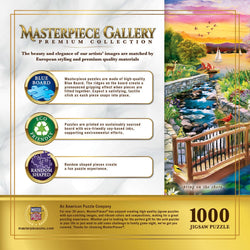 Masterpiece Gallery - Spring on the Shore 1000 Piece Jigsaw Puzzle (ONLINE ORDER ONLY)