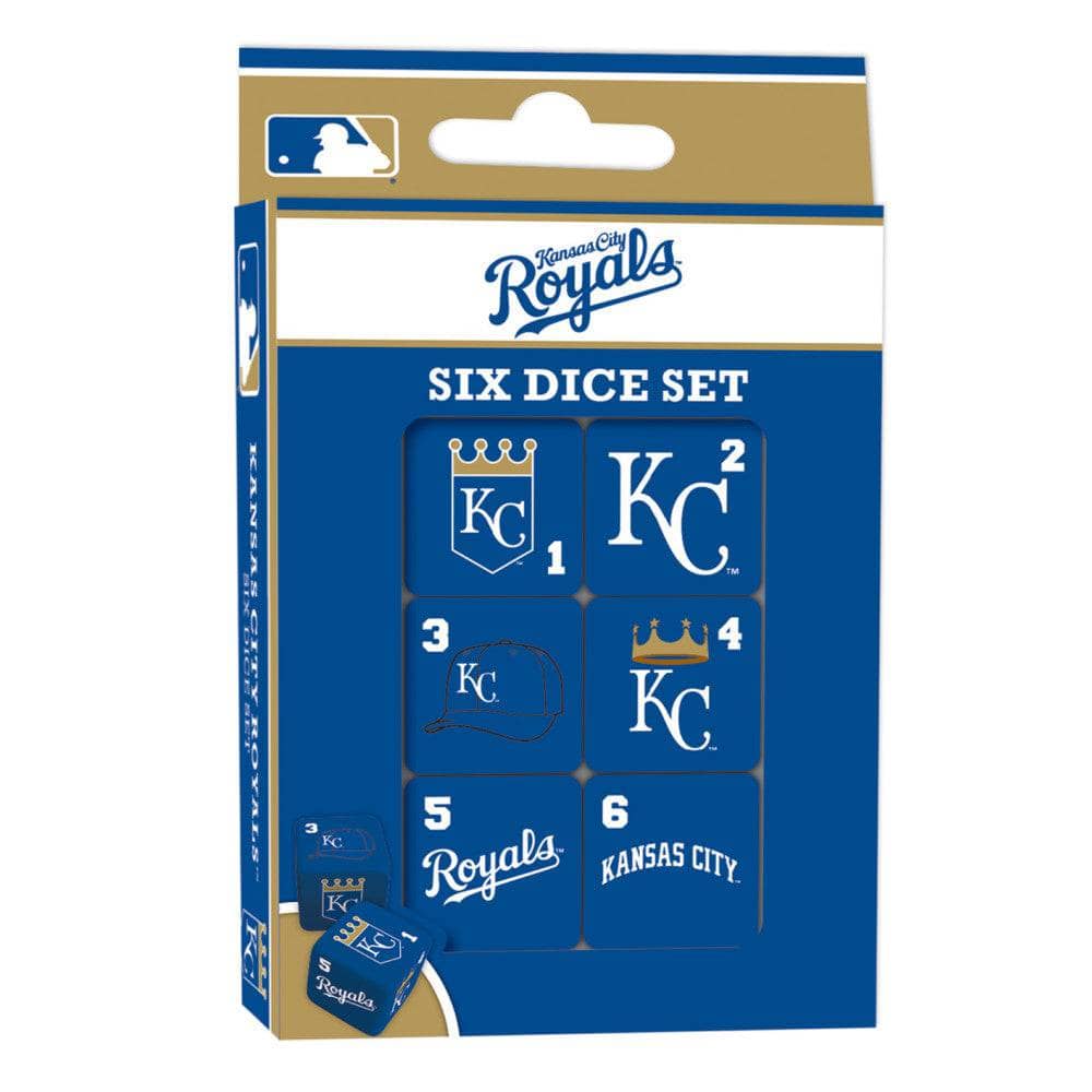 Kansas City Royals Dice Set - 19mm (ONLINE ORDER ONLY)