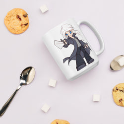 Urian Dark-Hunter white glossy 15 oz mug (ONLINE ORDER ONLY)