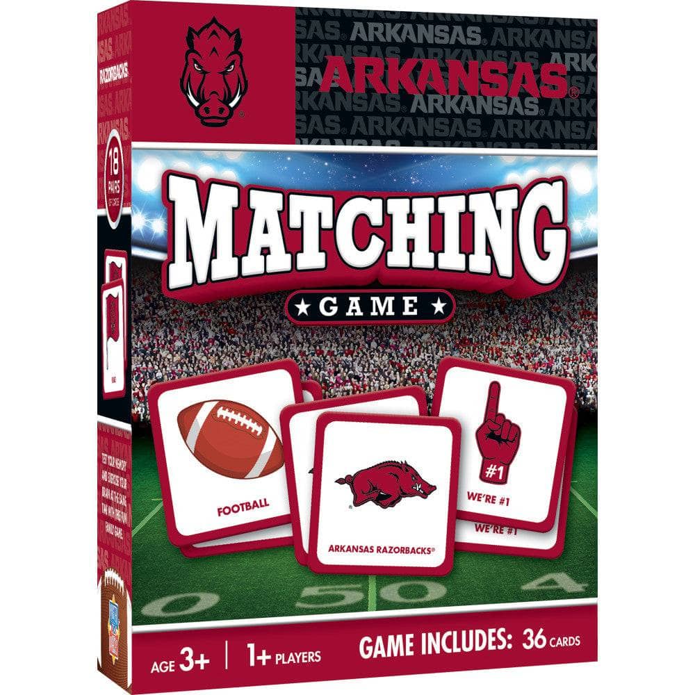 Arkansas Razorbacks Matching Game (ONLINE ORDER ONLY)