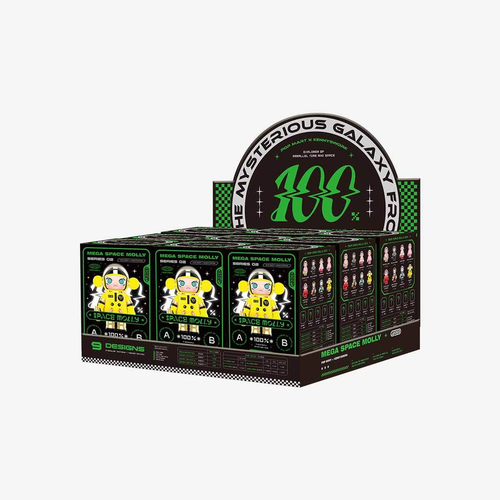 POP Mart MEGA SPACE MOLLY 100% Series 2-B (1 Blind Box) (ONLINE ORDER ONLY)