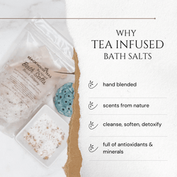 Beach Getaway Tea-Infused Bath Salts (ONLINE ORDER ONLY)