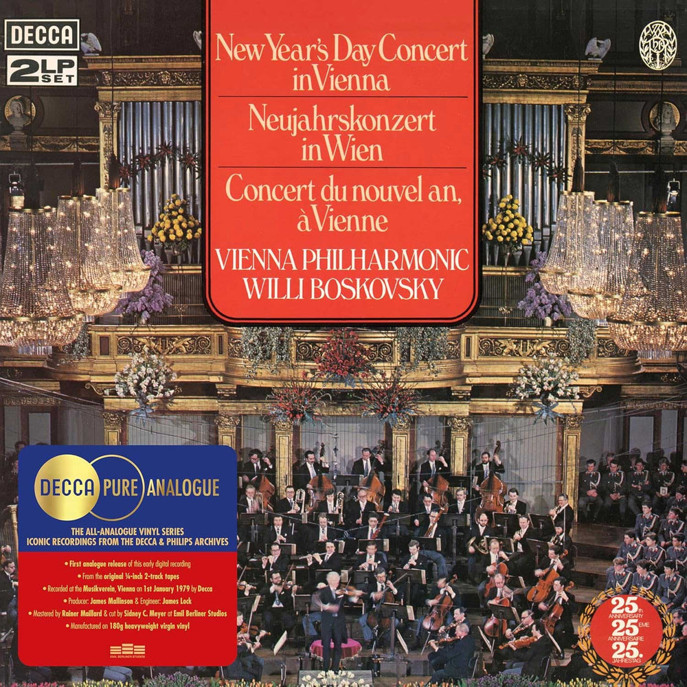 New Year'S Day Concert In Vienna (Decca Pure Analogue Series) [180G 2LP] [Vinyl] (ONLINE ORDER ONLY)