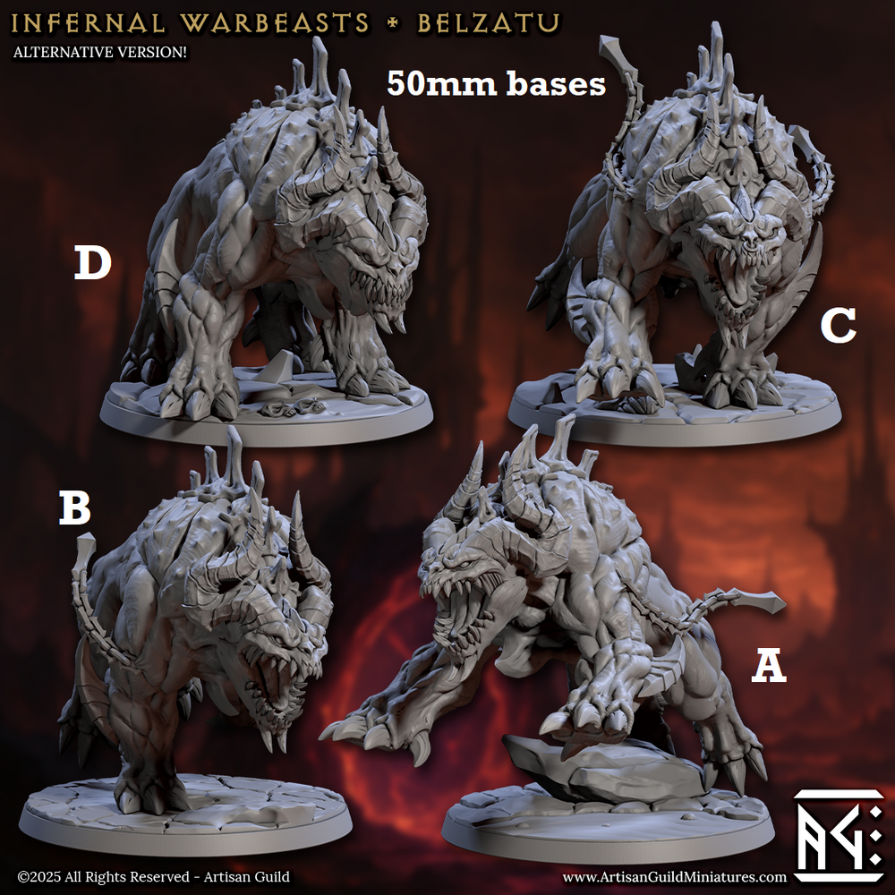 Wild Belzatu (Infernal Warbeasts) (Online Order Only)