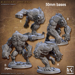 Wild Blackcrag Apefiends (Online Order Only)