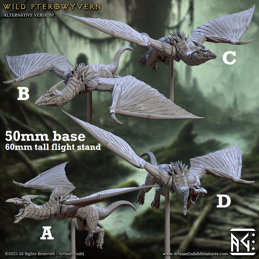 Wild Pterowyvern (Pterodactyls) (Online Only)