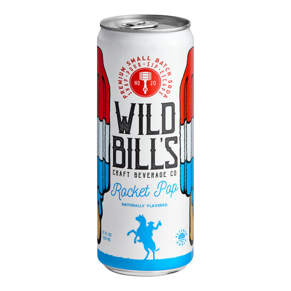 Wild Bill’s Rocket Pop Craft Soda (355ml) (ONLINE ORDER ONLY)
