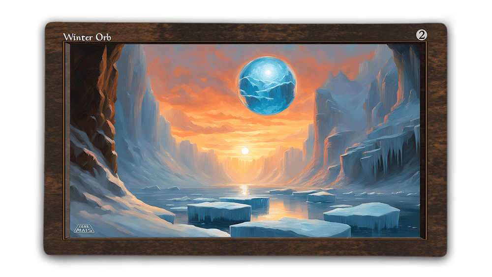 Winter Bordered Playmat (ONLINE ORDER ONLY)
