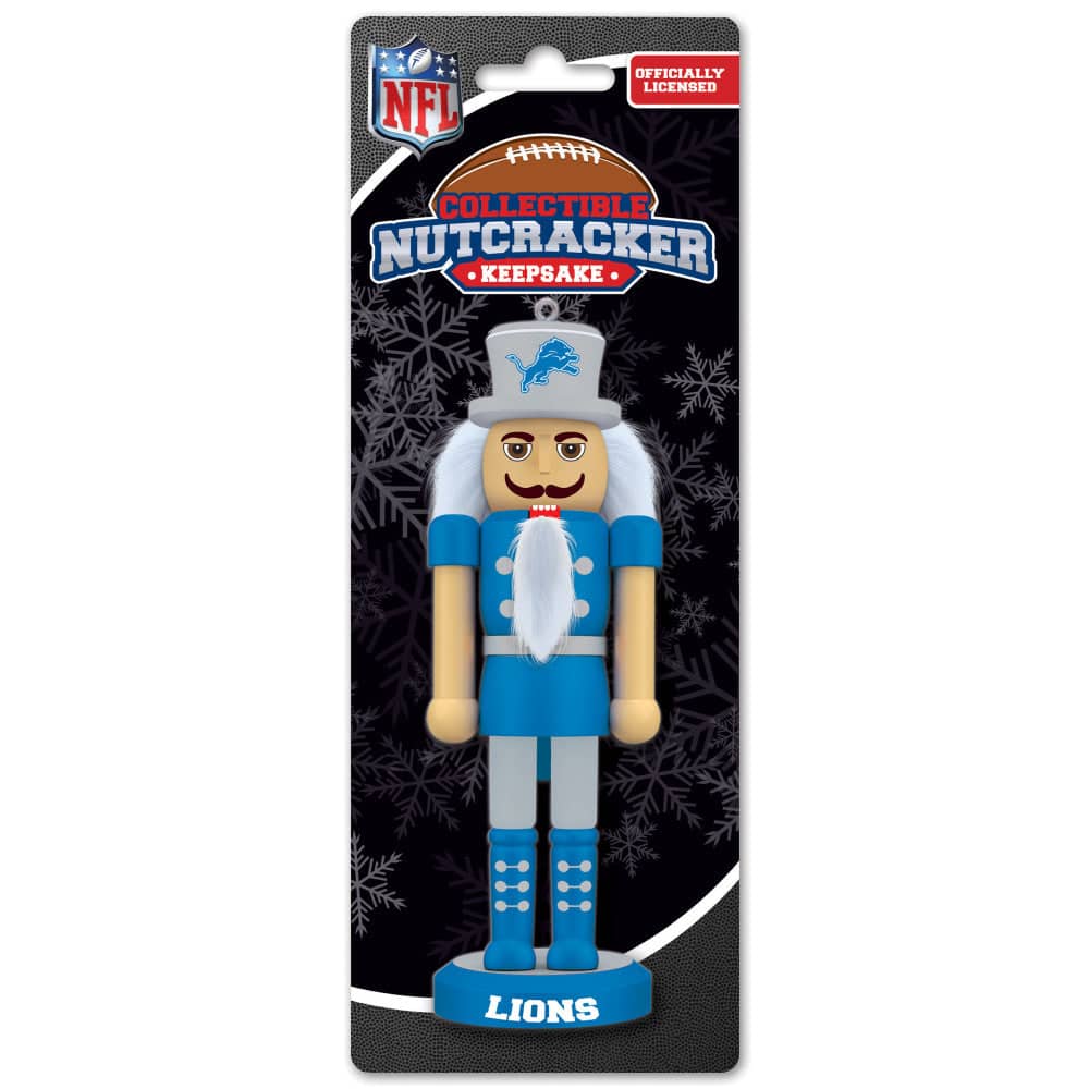 Detroit Lions - Keepsake Nutcracker (ONLINE ORDER ONLY)