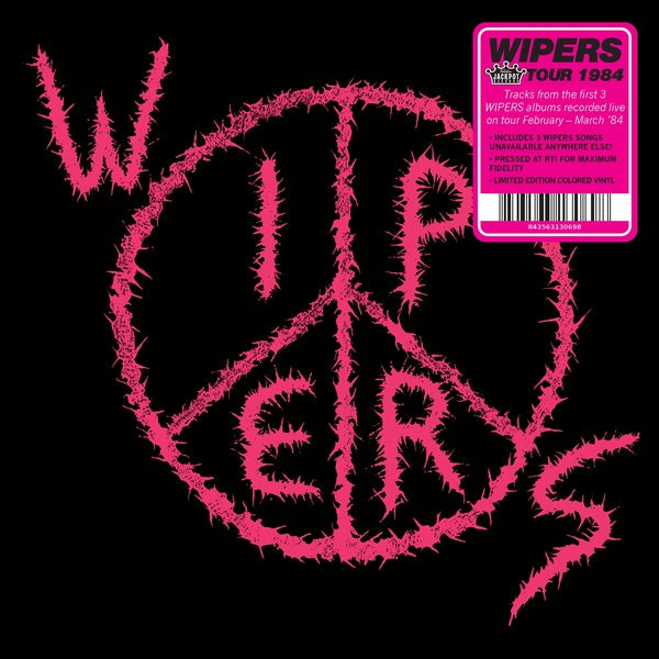 Wipers - Wipers Tour 1984 [Vinyl] (ONLINE ORDER ONLY)