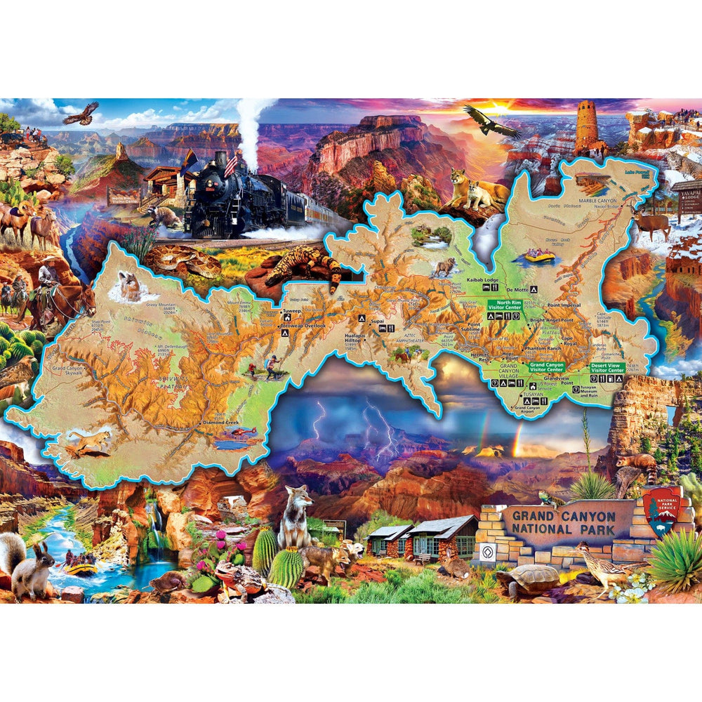 Grand Canyon National Park 1000 Piece Jigsaw Puzzle (ONLINE ORDER ONLY)
