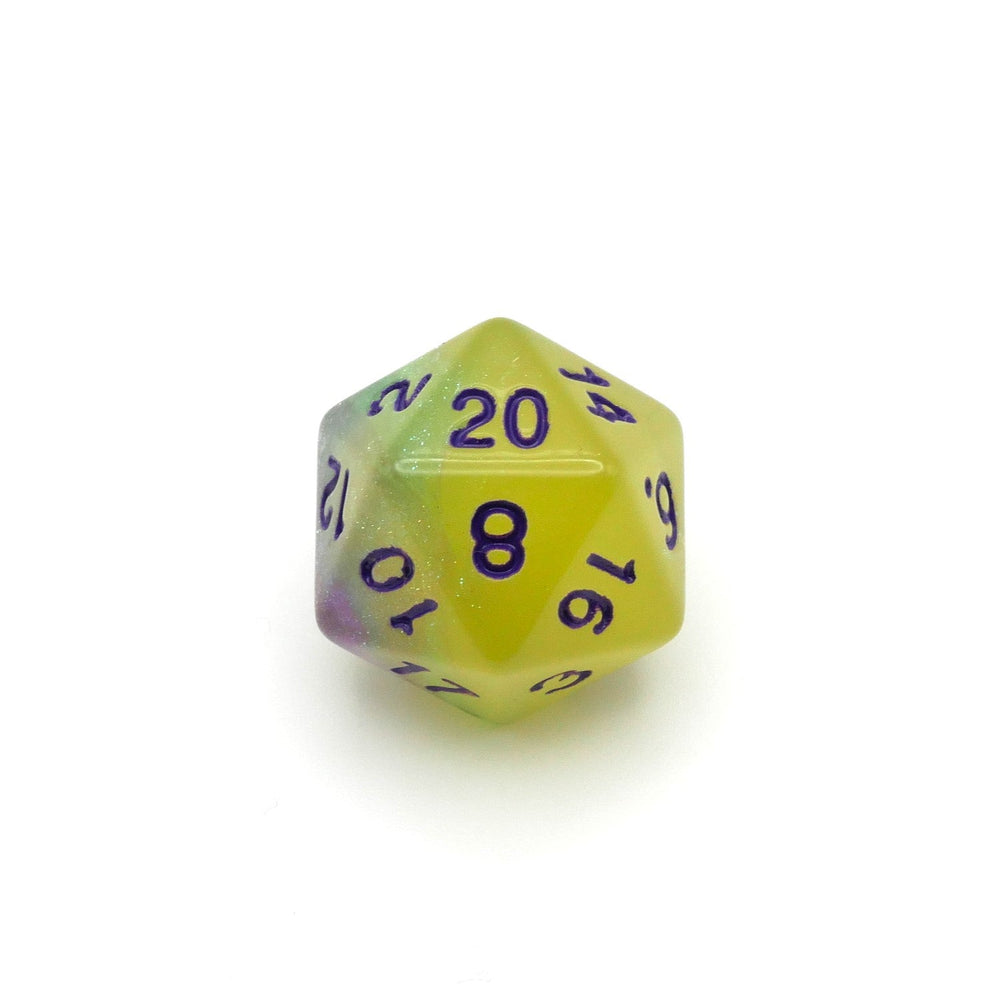 Witches' Living Brew - 7 Piece DnD Dice Set | Acrylic RPG Gaming Dice (ONLINE ORDER ONLY)