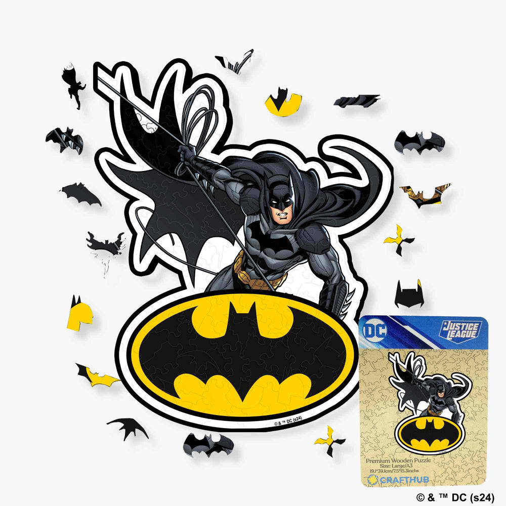 Batman Wooden Jigsaw Puzzle (Online Order Only)