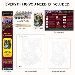 Echoes of Middle-earth - Paint By Numbers Kit (ONLINE ORDER ONLY)