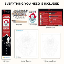 Pennywise - Paint By Numbers Kit (ONLINE ORDER ONLY)