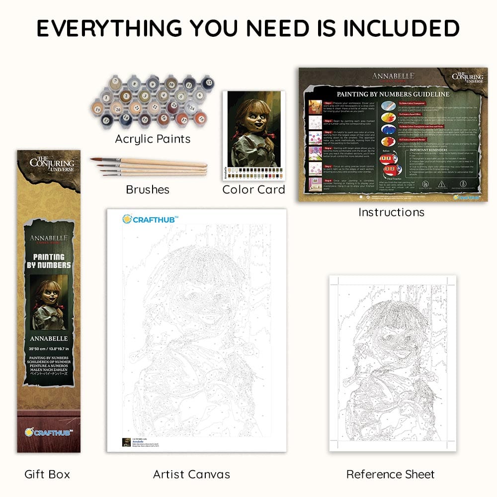 Annabelle - Paint By Numbers Kit (ONLINE ORDER ONLY)