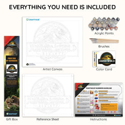 Jurassic World Rebirth - Paint By Numbers Kit (ONLINE ORDER ONLY)