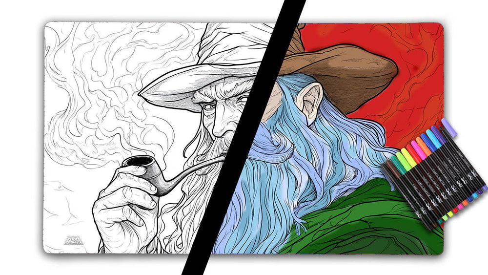 Wizard | Color Your Own Playmat Set (ONLINE ORDER ONLY)