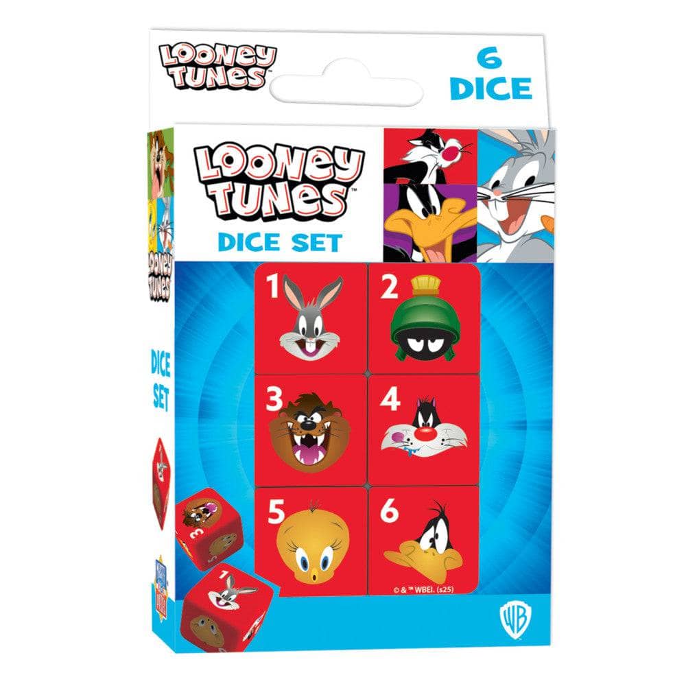 Looney Tunes - 6 Piece D6 Gaming Dice Set (ONLINE ORDER ONLY)