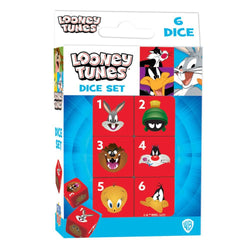 Looney Tunes - 6 Piece D6 Gaming Dice Set (ONLINE ORDER ONLY)