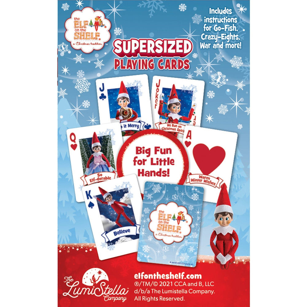 Elf on the Shelf Jumbo Playing Cards (ONLINE ORDER ONLY)