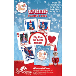 Elf on the Shelf Jumbo Playing Cards (ONLINE ORDER ONLY)