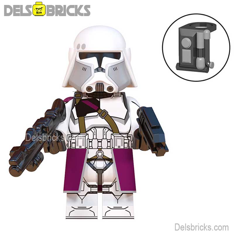 Commander Bacara Star Wars Lego Minifigures Custom Toys (ONLINE ORDER ONLY)